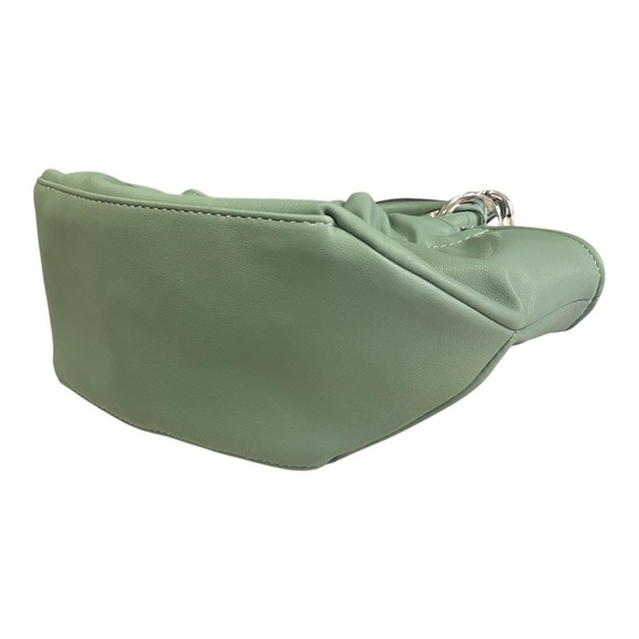 Mix No 6 keychain detail scrunch mini tote Alien green 6 x 7.5 x 4.75 NWT - Picture 12 of 12